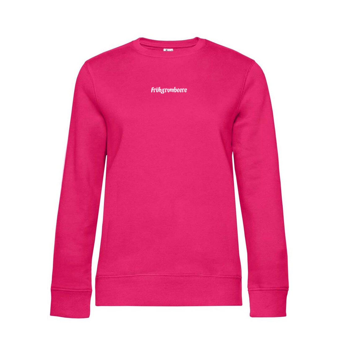 Frühgrumbeere | Damen Crewneck Schriftzug