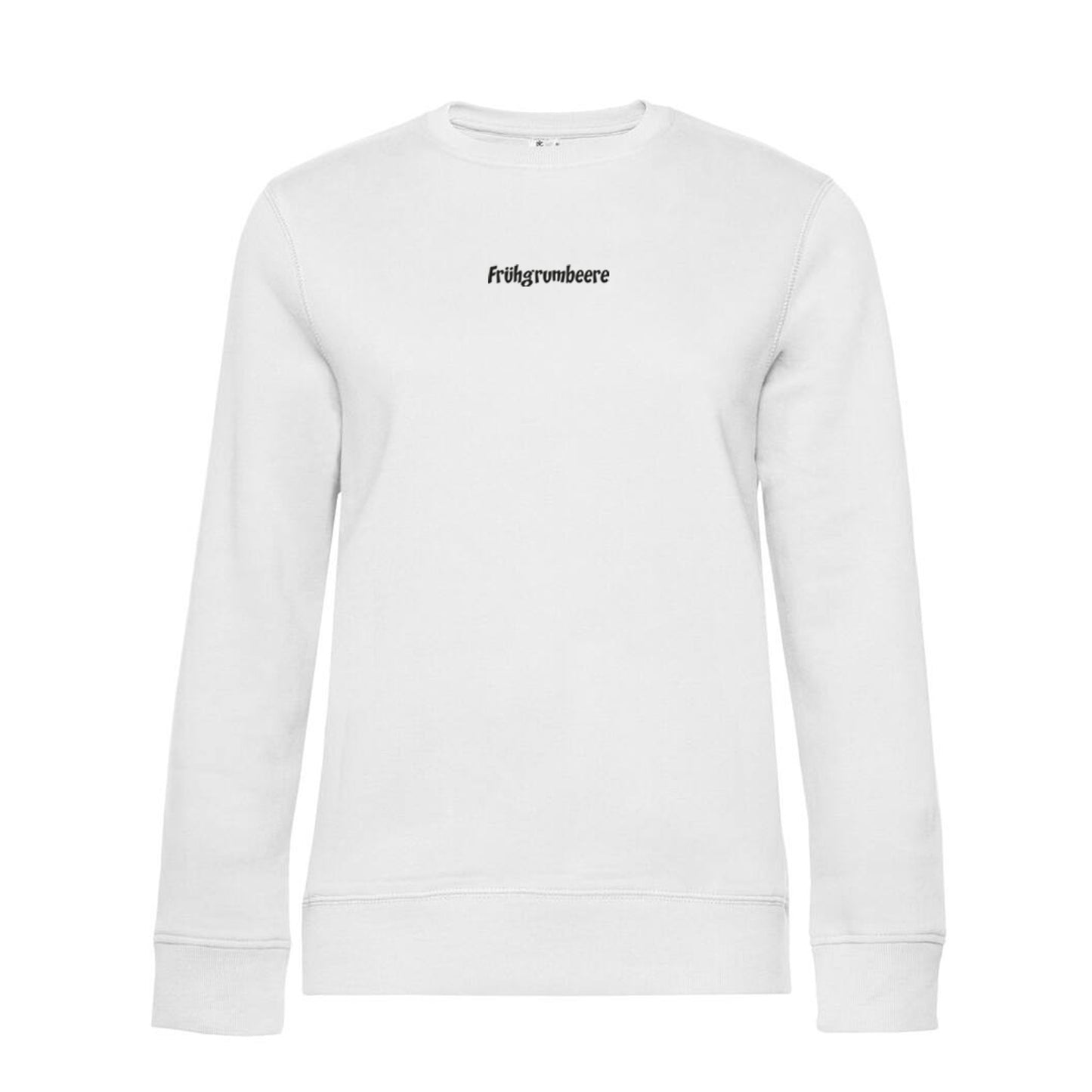 Frühgrumbeere | Damen Crewneck Schriftzug
