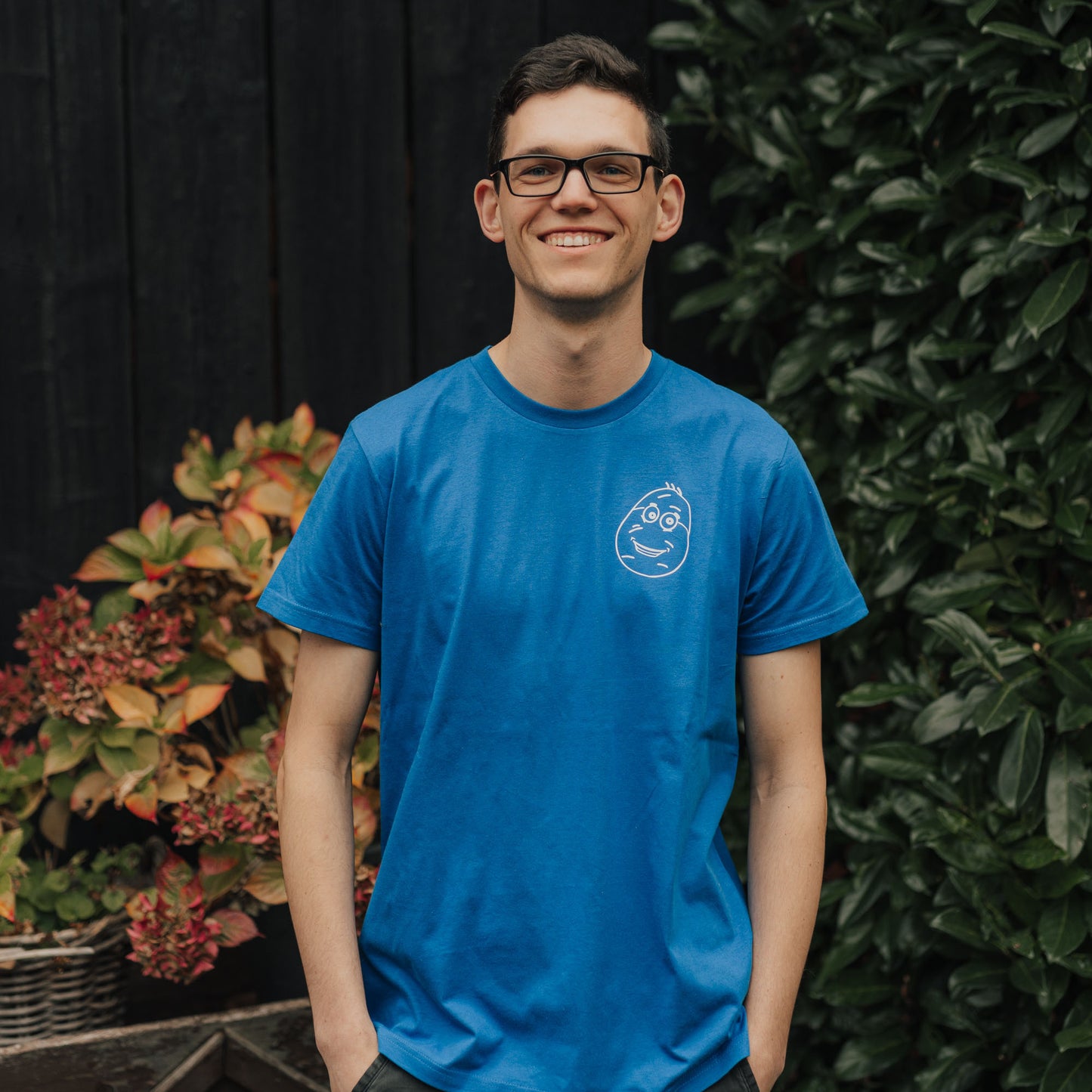 Frühgrumbeere | FAIRTRADE Herren T-Shirt Logo
