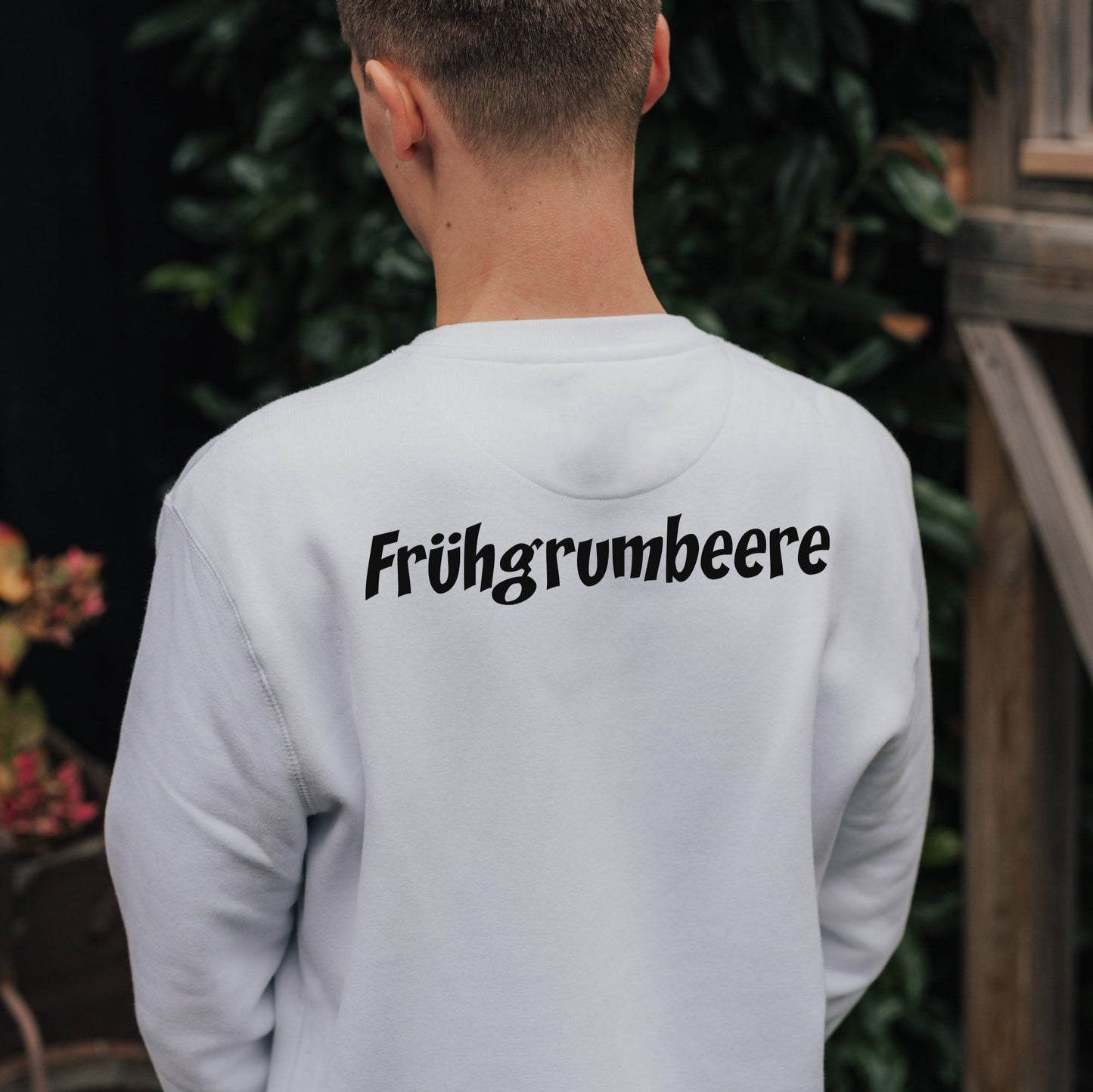 Frühgrumbeere | Damen Crewneck Logo