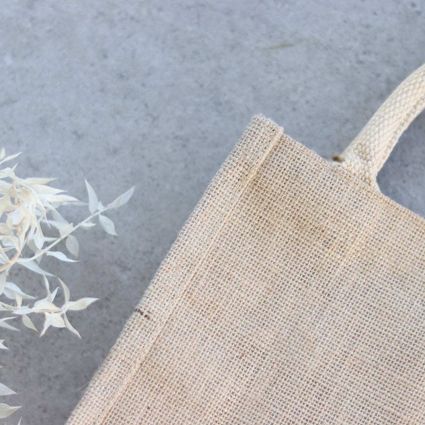 Jutetasche | Herz