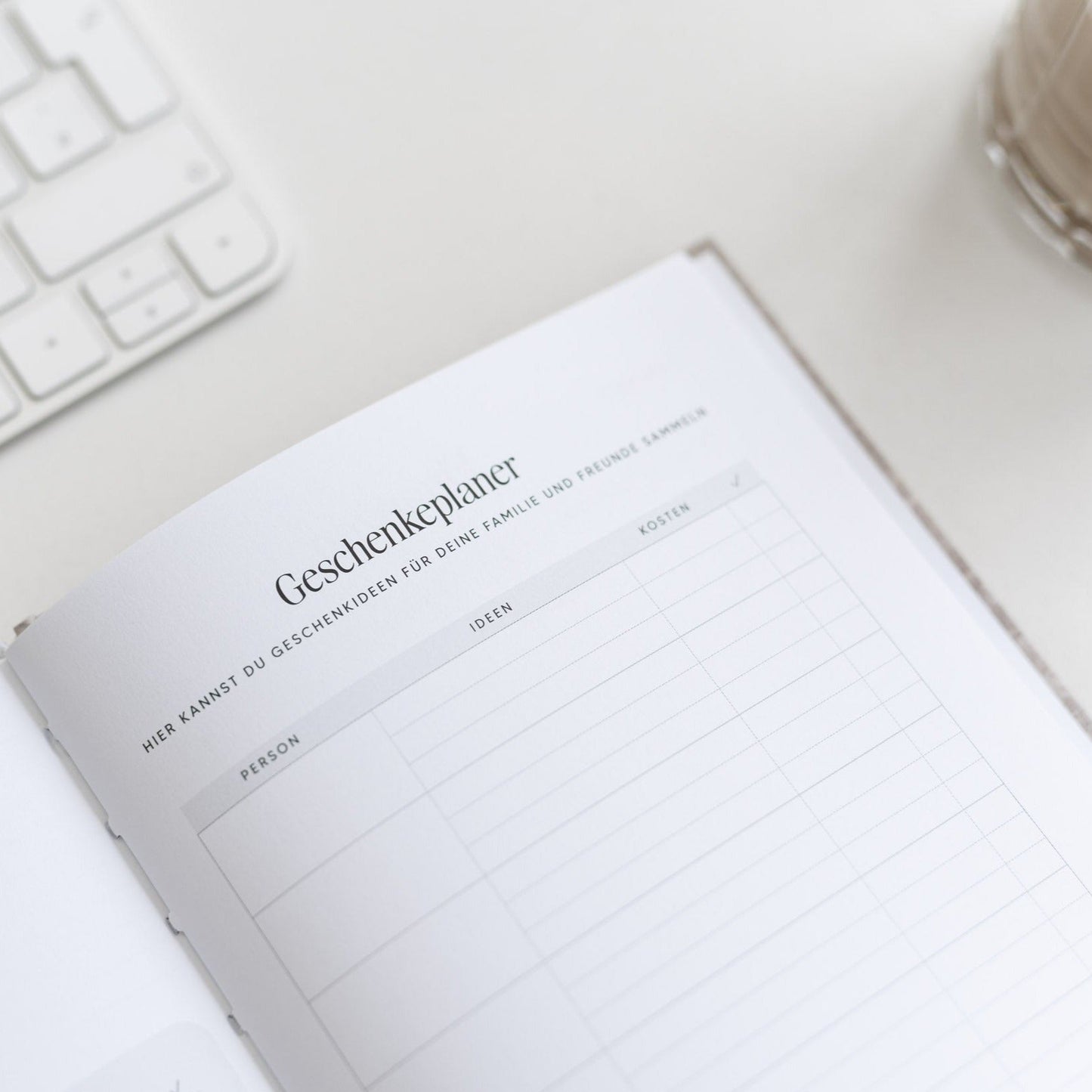 Wochenkalender 2024 | Flower Paper