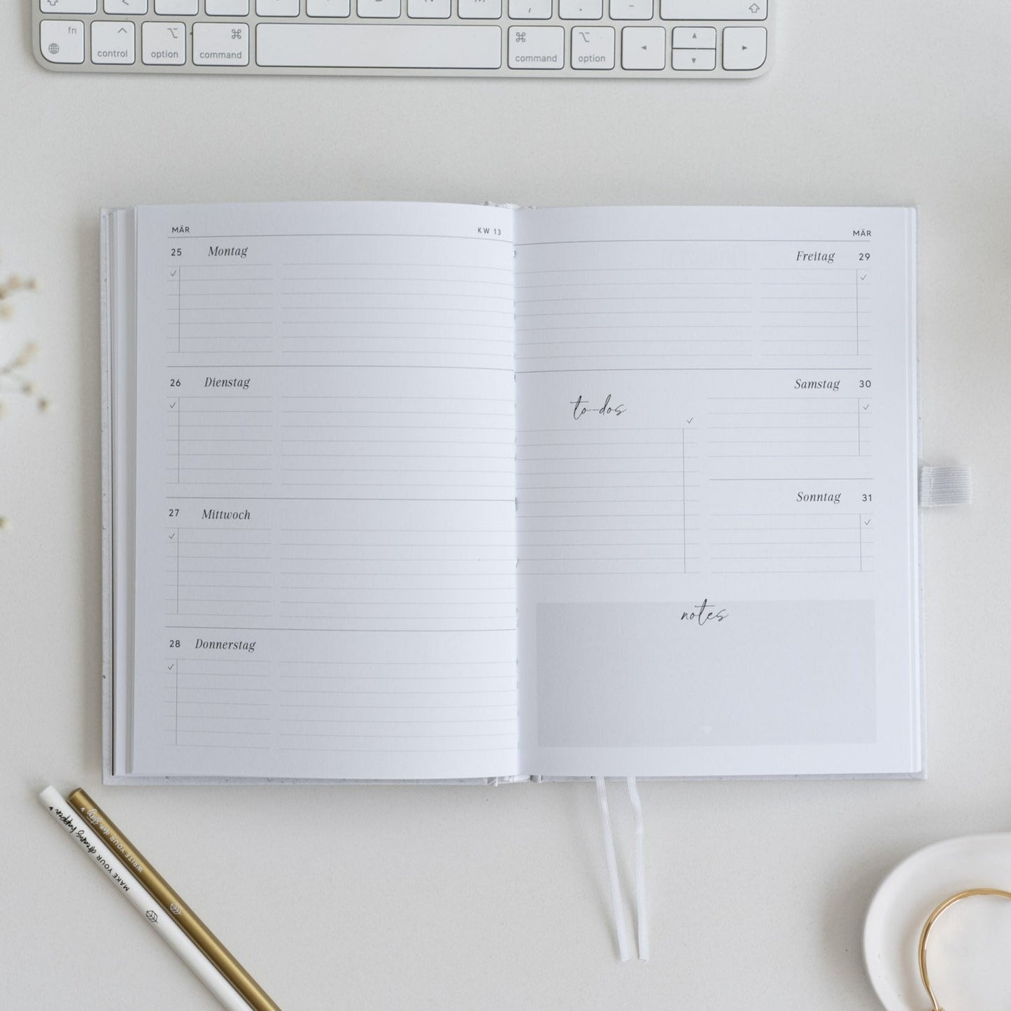 Wochenkalender 2024 | Flower Paper