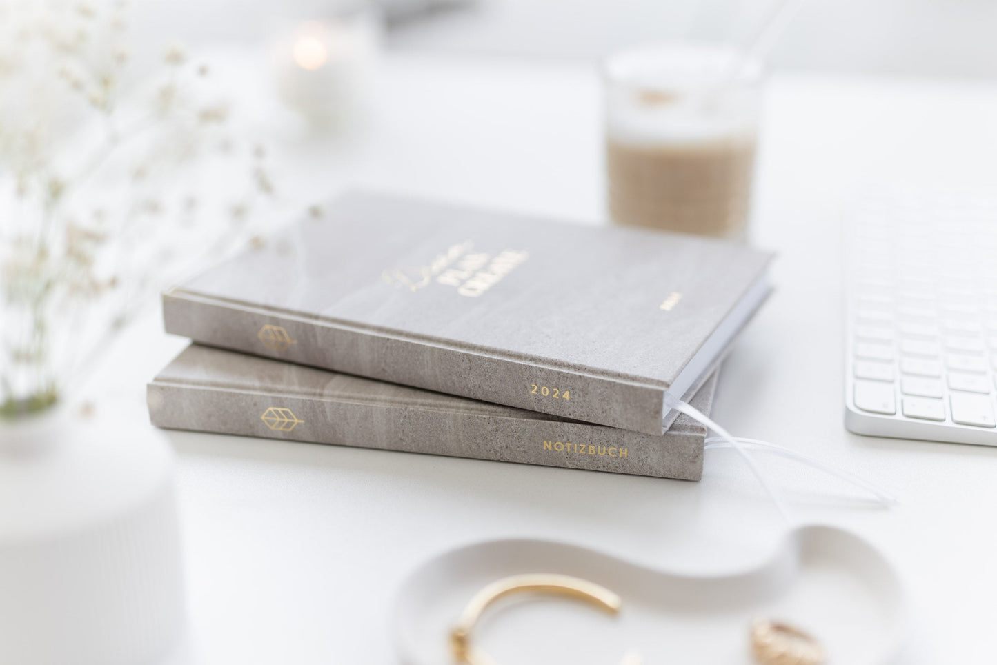 Notizbuch Dots A5 | Golden Sand