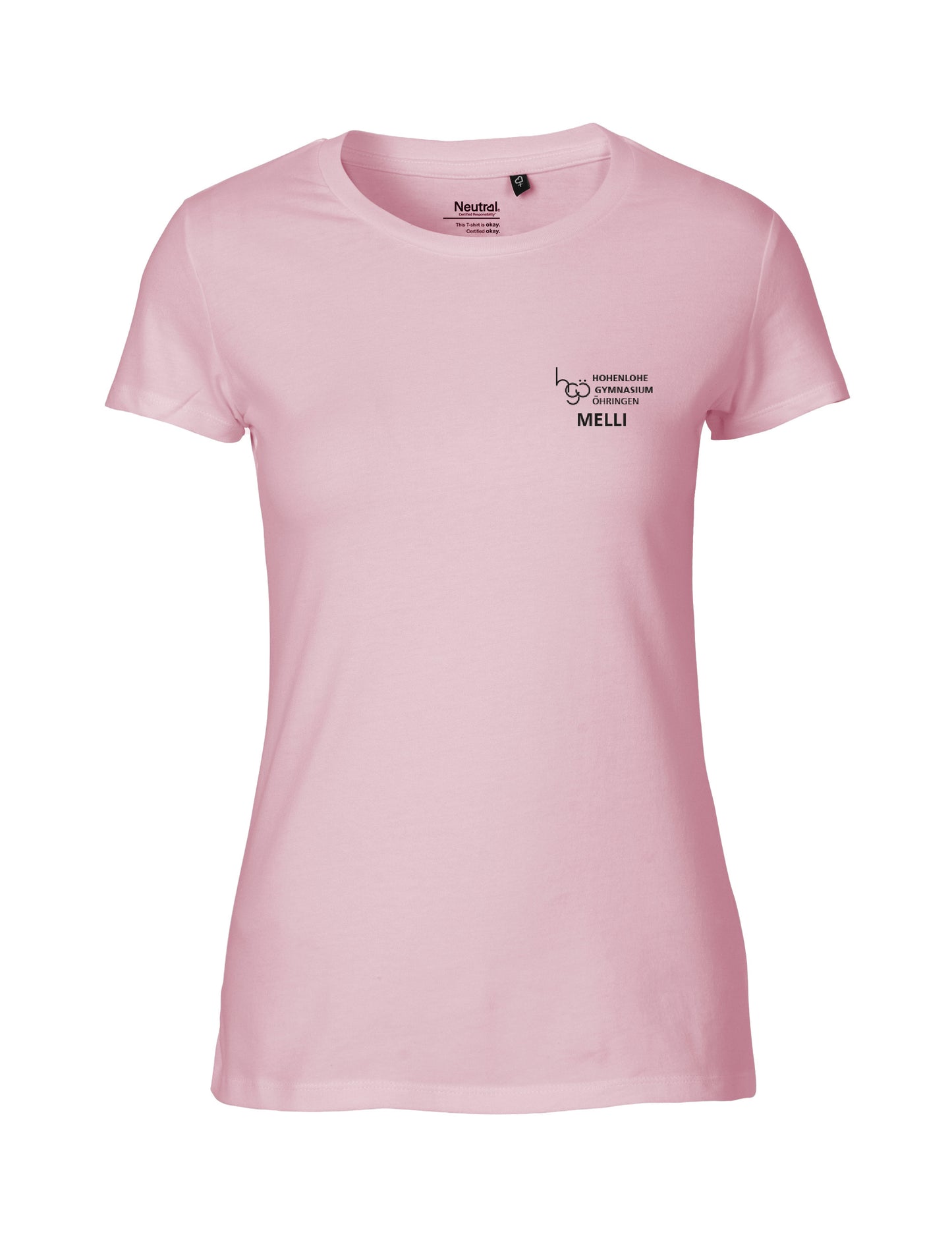 Personalisiertes FAIRTRADE Damen T-Shirt HGÖ